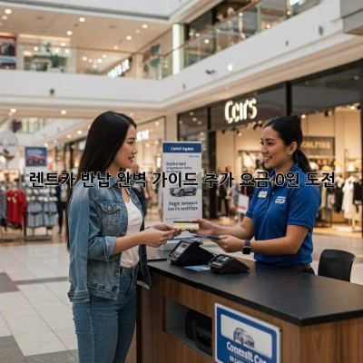 🚗💨 렌트카 반납 완벽 가이드: 추가 요금 0원 도전!